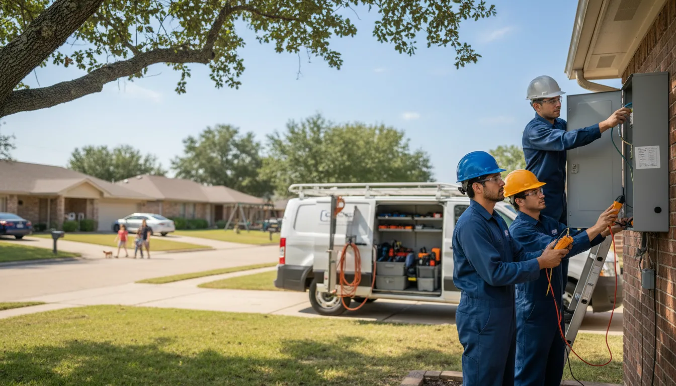 Certified electrician providing emergency electrical services in South Wales, NY